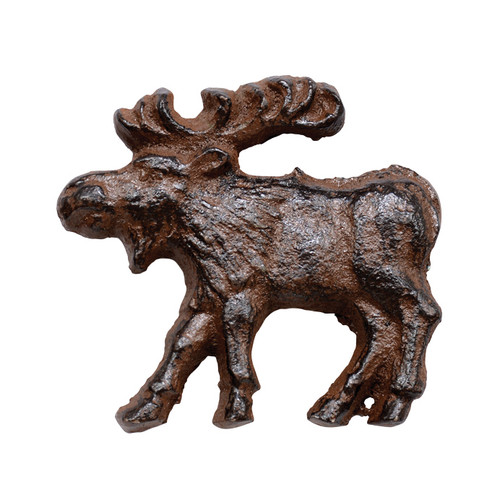 Cast Iron Rust Moose Knob