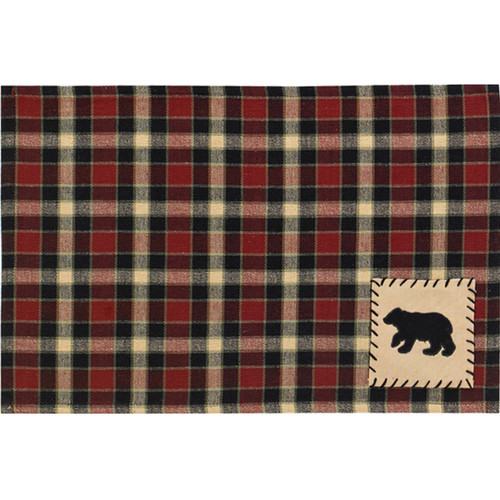 Concord Black Bear Placemats - Set of 4