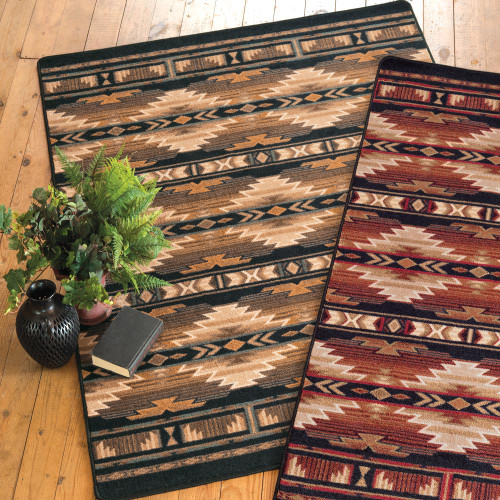 Rio Rancho Brown Rug Collection