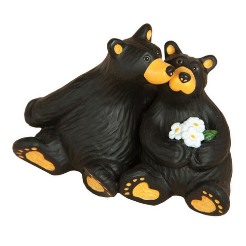 Daisy Kiss Bear Figurine - OUT OF STOCK UNTIL 10/28/2024