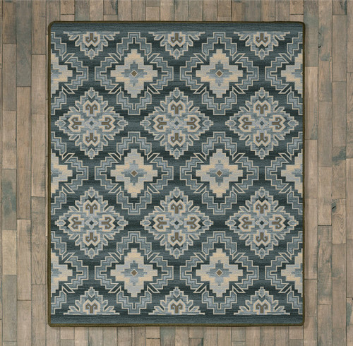 Denim Flats Rug - 11 x 13