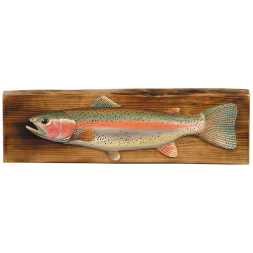 Custom Trout Decor, Unique Fishing Lodge Decor