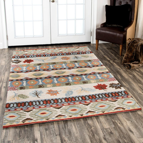 Tribal Leaves Rug Collection