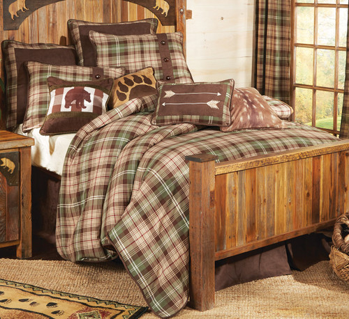 Durango Plaid Comforter Set - Full - OVERSTOCK