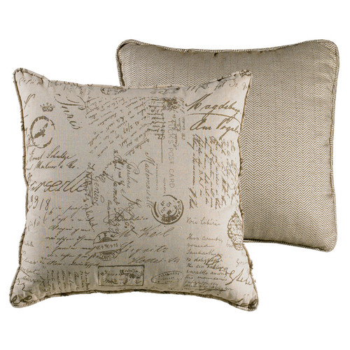 Fairfield Printed Linen Euro Sham - OUT OF STOCK UNTIL 05/13/2023
