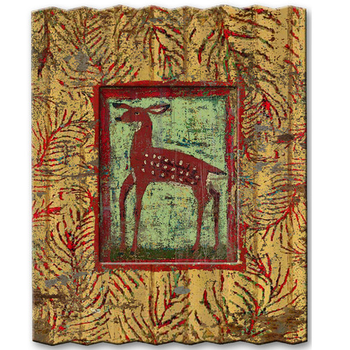 Fauna Corrugated Metal Framed Art Fauna Corrugated Metal Framed Art