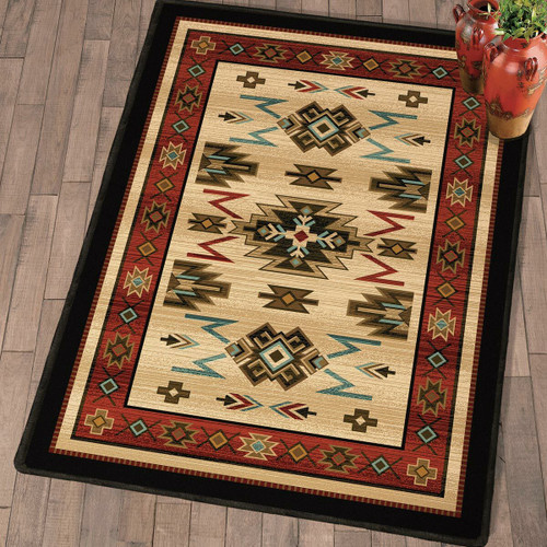 Fiery Gorge Canyon Rug - 3 x 4