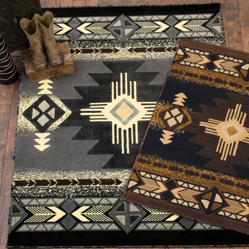 Four Winds Gray Rug - 8 x 10 - OUT OF STOCK UNTIL 05/22/2024