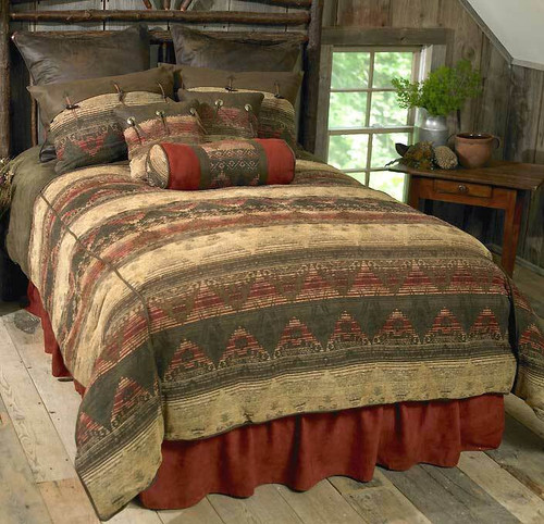 Sierra Chenille Suede Bedding Collection