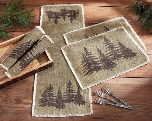 Rustic Table Linens and Runners