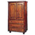 Black Forest Hickory Vail 2-Door Entertainment Cabinet