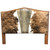 Longhorn Trail King Cowhide Headboard