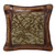Highland Lodge Framed Tree Pillow with Faux Leather Detail