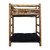 Jackson Hole Bunk Bed - Twin over Full Futon Frame and Mattress