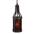 Merlot Mesh Wine Bottle Pendant