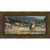Mountain Elk Cry Framed Canvas