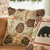 Northwoods Pinecones Hooked Wool Pillow