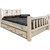 Ranchman's Storage Bed with Laser-Engraved Moose Design - Twin