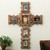 Reclaimed Wood Cross Picture Frame