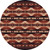 Rio Rancho Russet Rug - 8 Ft. Round