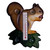 Squirrel Window Thermometer