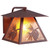 Taos Pinecones Wet Location Sconce - Rust