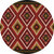 Traditions Rust Rug - 8 Ft. Round
