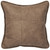 Trapper Leather Pillow with Leather Back