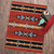 Tribal Fire Rug - 3 x 4