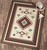 Turquoise Cross Rug - 4 x 5