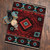 Whiskey River Red Rug - 5 x 8