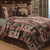 Wildlife Mountain Quilt Bed Set - Twin