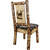 Woodsman Woodland Upholstery Side Chair with Laser-Engraved Elk Design