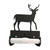 Wrought Iron Deer Toilet Tissue Holder