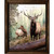 Hillside Elk Couple Personalized Block Mount - 16 x 20