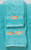 Southwest Diamonds Aqua Embroidered Hand Towel