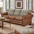 Deer Teal Lodge Sofa