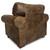 Deer Teal Lodge Armchair