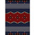 Big Chief Blue Rug - 5 x 8