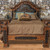 Alamo Tooled Leather Bed - Queen