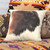 Spirit Buffalo Burlap Accent Pillow - CLEARANCE