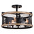 Bear Horizon Semi-Flush Ceiling Light