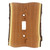 North Ridge Olive Wood Single Switch Cover