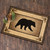 Pinecone Bear Rug - 8 x 10