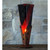 Triangle Glass Table Lamp - Red