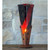 Triangle Glass Table Lamp - Red