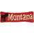 Montana Moose 8 x 24 Hooked Wool Pillow