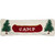 Canoe Camp Hooked Wool Pillow