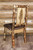 Cascade Side Chair with Saddle Upholstered Seat - Pine Tree