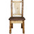 Cascade Side Chair with Saddle Upholstered Seat - Elk